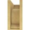 Ekena Millwork 8"W x 16"D x 16"H Classic Emerson Rough Cedar Woodgrain TimberThane Corbel, Primed Tan CORUR08X16X16EMRRCPR - alternate 2